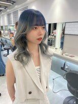 リリー(Lilley)&nbsp;(lilley内堀)ブリーチカラー×デザインカラー