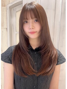 レイラバイアフロート 吉祥寺(Lila by afloat) ロングレイヤーカット小顔前髪【20代30代40代50代】