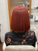 ヘアサロン リーフ(Hair Salon Leaf) オレンジカラー