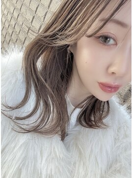 似合わせ/白髪ぼかし/インナーカラーに特化した髪質改善サロン 元住吉 武蔵小杉 うるちゅる髪に髪質改善される髪質改善×似合わせカラー/元住吉