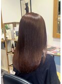 さらつやピンクブラウン