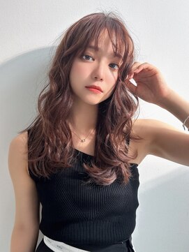 ラフィスヘアー ファン 池袋店(La fith hair fun) 【La fith】ゆるふわヘア×シースルーバング×ショコラブラウン