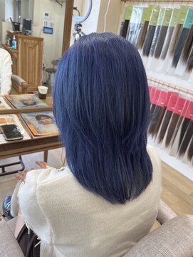 ミラージュ 船橋(Miraju) ブルーラベンダーカラー　[船橋/エクステ/ダブルカラー]