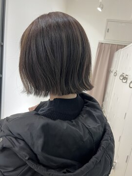 モアナ バイ ラナ 甚目寺店(MoanA BY LANA) 大人かわいい/ヨシンモリ/美髪/シルキーベージュ/前髪カット