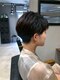ユブ 根津(yubu)の写真/髪質や骨格にあった大人ショートヘア＊頭蓋骨調整のヘッドスパと合わせて顔周りのケアも◎[上野]