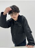 シースルー/シャドウパーマ/波巻きパーマ