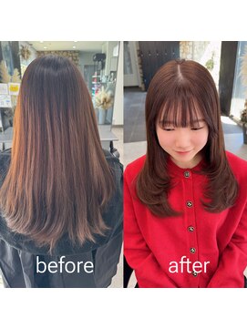 ガルボヘアー 桟橋店(garbo hair) 高知 艶髪 大人可愛い 韓国風 20代30代40代
