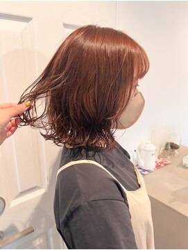 ミッシュバイアーバン(misch by urban.) アプリコットオレンジ/【神谷朱音】