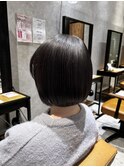 内巻きボブ