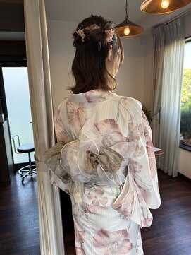 コアフィールフィス(COIFFURE fils) 新規お得クーポンあり【見附　今町】浴衣ヘアスタイル
