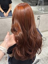 ネアー 新潟(NEER)&nbsp;アプリコットオレンジ/くびれヘア/ウェーブショート［新潟］