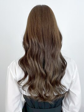 アルバム 池袋(ALBUM) ロングくびれヘア韓国ヘア顔周りレイヤー_ba556211