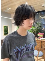 トリッカ 銀座(tricca)&nbsp;ショート/ショートボブ/ニュアンスパーマ/簡単スタイリング