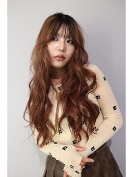 ヴァイス 新宿店(VAICE) ブラウン  ロングレイヤー