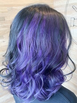 ヴィー ヘアー ファッション バー(VII hair.fashion.bar) パープル