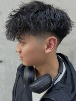 リコ ヘアアンドリラクゼーション 名駅店(LICO HAIR＆RELAXATION)&nbsp;フェードカット　パーマヘア　名古屋駅/名駅/メンズパーマ