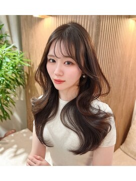 レイヤーカット /縮毛矯正/前髪/顔周り/名古屋/栄/韓国サロン