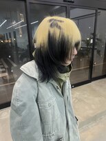 ノートエートル 西金沢(Nought etre) 10代20代ハイトーンルーツカラーヘアタトゥーカラーデザイン