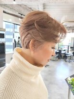 エイス 梅田 中津(Ace)&nbsp;ショートレイヤー　白髪ぼかしカラー