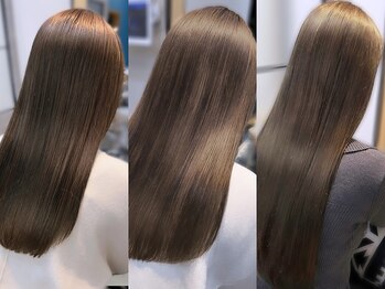 ピークスヘア(peaks hair)の写真/髪質改善が得意なサロン◇お客様の髪質に合わせたレシピで史上最高のツヤと手触りを実現♪[髪質改善]