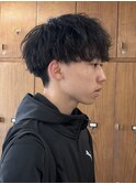 ソフトツイストショートマッシュ