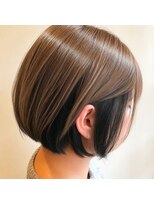 ループヘアーデザイン 谷塚店(ROOP Hair Design)&nbsp;ウッドグリーンボブ。
