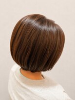 ナゴミ(NAGOMI)&nbsp;クリアヴェールカラー/40代/ショートボブ/仙台／宮城野区