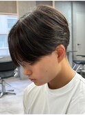 マッシュヘア/黒髪/メンズカット/men's/フェザーパーマ