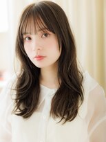 カバーヘア ブリス 川口(COVER HAIR bliss)&nbsp;韓国巻き小顔ヨシンモリ毛先パーマロングウルフカット20代30代X