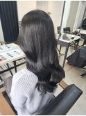 ブルーブラック 10代20代30代大人可愛い大人キレイ髪質改善