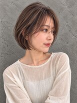 ラベルムバイエーケー(La Belleme by AK)&nbsp;まとまる丸みショートボブ