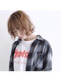 切りっぱなしボブ×レイヤー×外ハネ