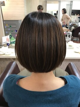 ヘアーアンドスパ アン コントゥール(hair&spa an contour) 王道簡単スタイリングボブ