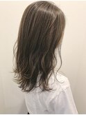 セピアグレージュ//大人色っぽヘア