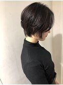 《GRANDLINE松本祐太朗》小顔 ショートボブ グレージュカラー