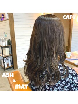 カフーヘアー 本店(Cafu hair) 大人寒色系カラー☆