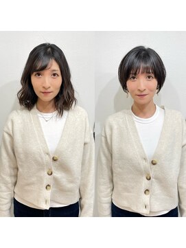 メモリーズ 銀座(Memories) ショートボブ/大人巻き/ぷつっとボブ/ナチュラルモード/銀座駅