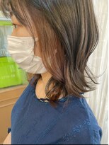 カミナ(KAMINA)&nbsp;オレンジブラウン＊イヤリングカラー