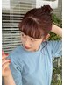 【2４歳以下学生限定】カット+ブリーチなしダブルカラー（ケアブリーチ）