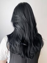 アイティーバイアルバム 藤沢店(IT by ALBUM)&nbsp;ブルーブラックレイヤーカット_大人ガーリー_ba404932