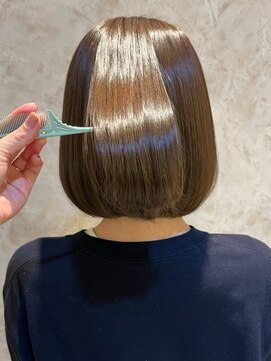 ダブルバイグリッター(W by GRITTERs) ＊髪質改善GLTカラー×ショコラアッシュ＊