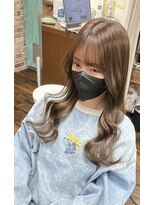 ルフレ 新宿本店2nd(Reflet)&nbsp;ブリーチなし/グラデーション/ハイライト/プルエクステ