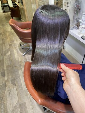 アルル 銀座(alulu) 髪質改善マットアッシュストレート