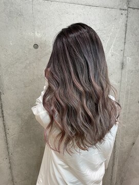 ジュジュル 稲毛本店(jujur) バレイヤージュスタイル