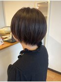 黒髪ショート