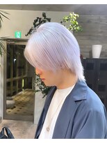 ヲタク(wotaku.)&nbsp;メンズホワイトカラーメンズハイトーンメンズブリーチウルフ