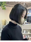 髪質改善酸性ストレートとブリーチしない透明感カラーが得意です