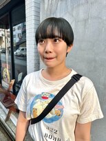 リール(rire)&nbsp;rireイメチェン前髪アンブレラカラーこなれミディウェーブパーマ