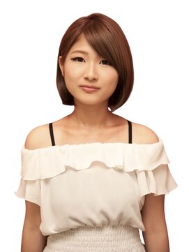 レイ(Ley) 30代40代50代/人気アイロン無しでキマるナチュラルボブ/KenIchi