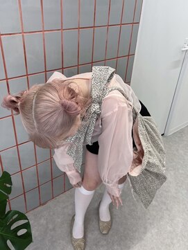 ペレ 梅田(PELE) 前髪/アンブレラカラー/こなれミディ/イメチェン/ウェーブパーマ